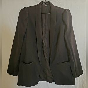 Express Oversized Black Blazar (M)